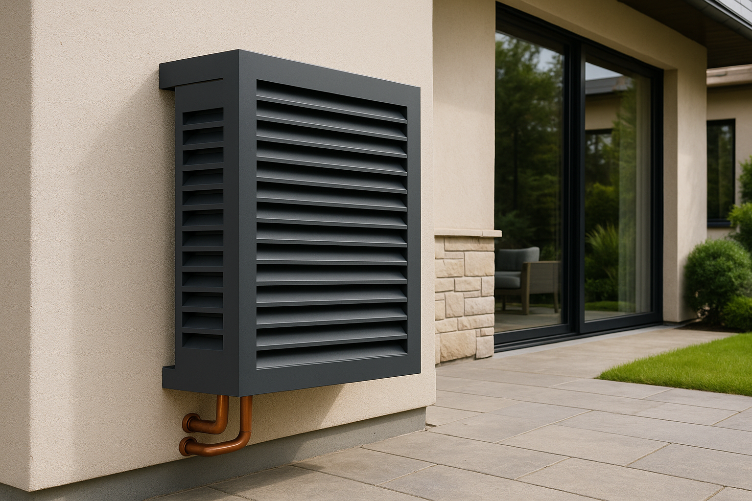 New from Airdeko: A Clean, Modern Cover for Your Tankless Water Heater