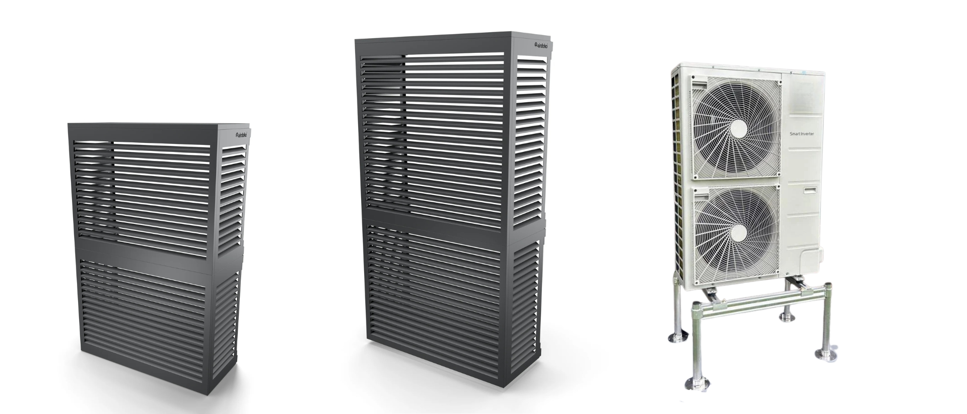 New Airdeko Product: an EVEN taller cover for oversized condensers