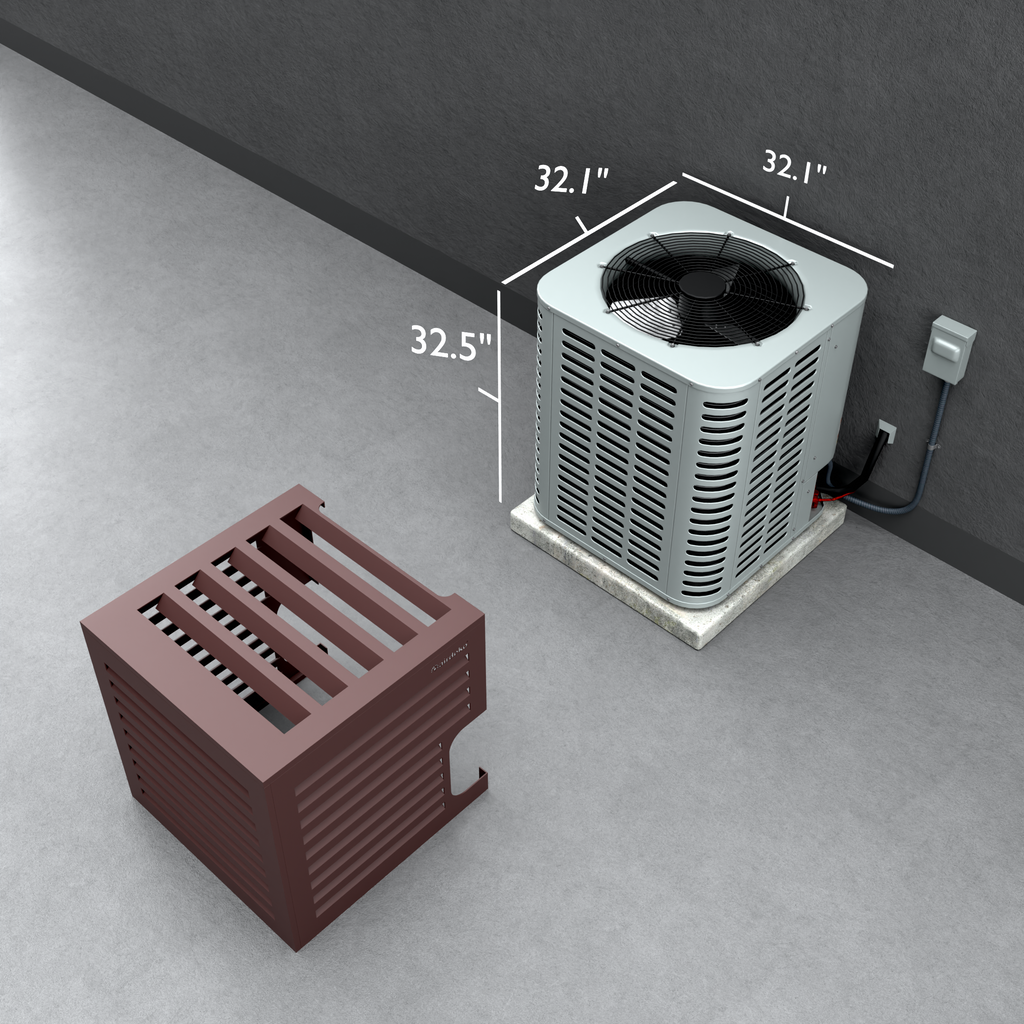 Central AC Cover - Bronze – AIRDEKO