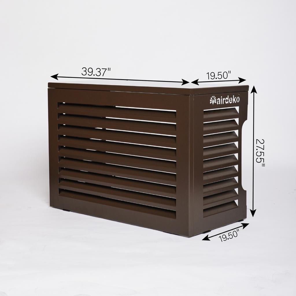 Airdeko Mini Split AC Cover Bronze AIRDEKO