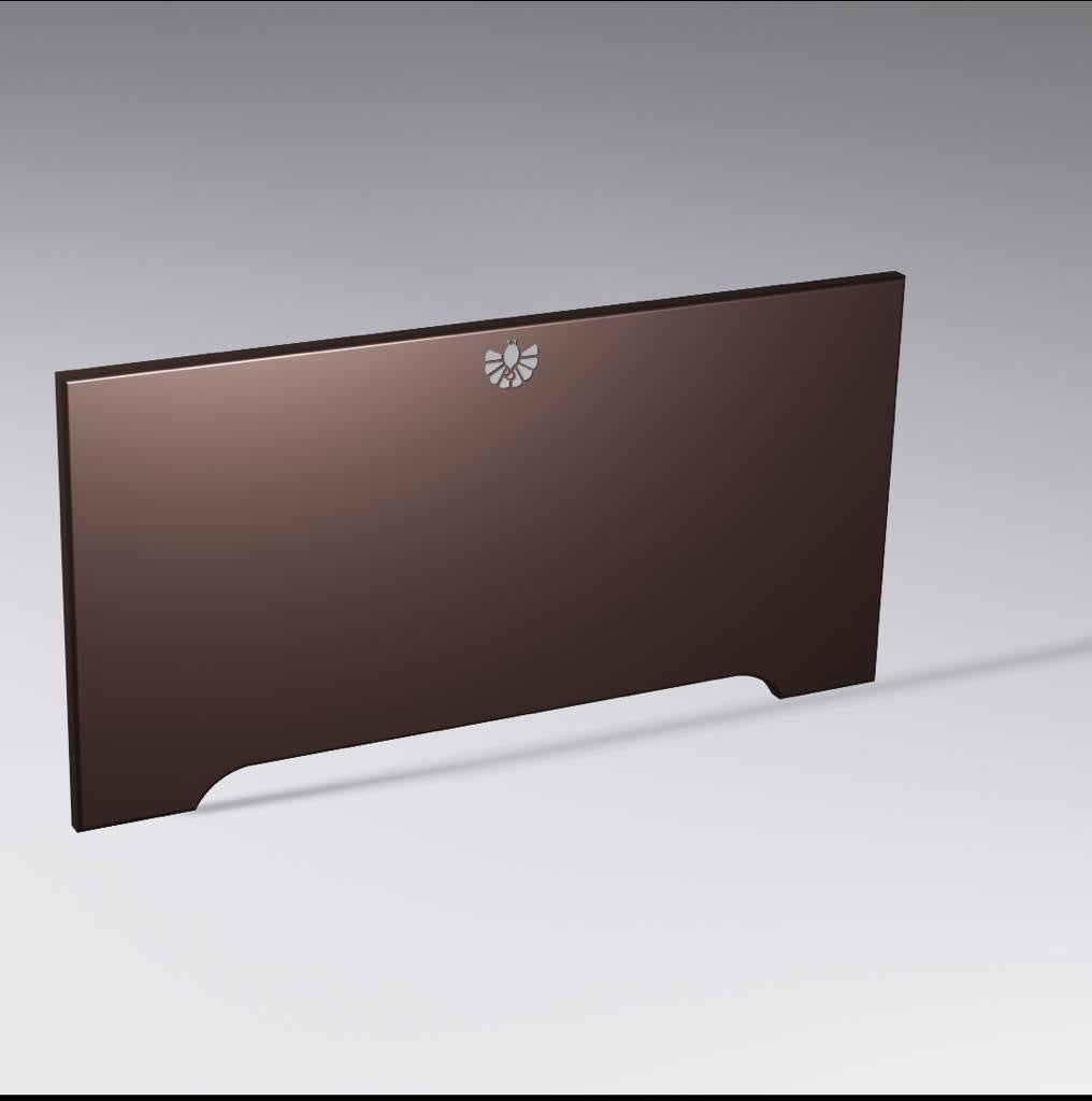 Bottom Panel for Mini-Split Cover - Bronze